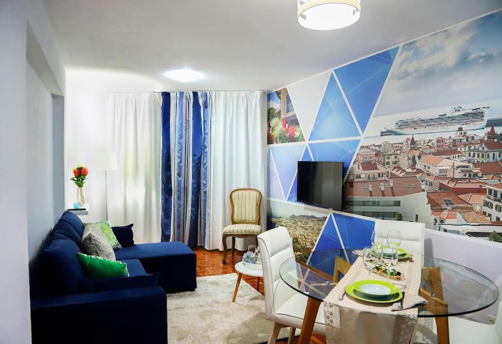 Funchal Downtown 5Min Marina + 2 Bedroom + Parking Buitenkant foto